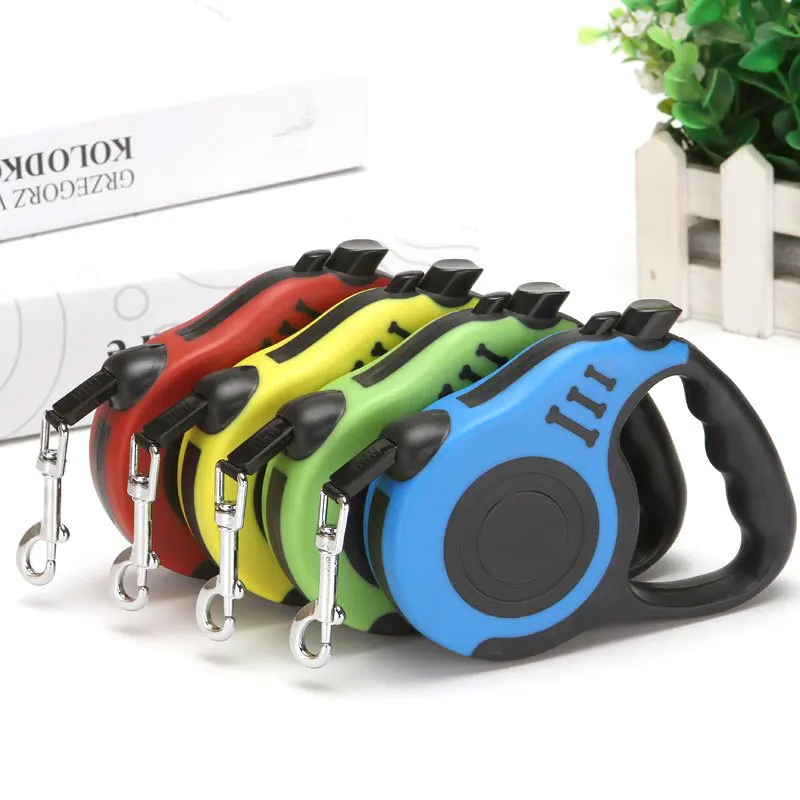 

Dog Leash Automatic Retractable Nylon Dog Lead Extension Cord Automatic Extension Small and Medium Dog Pet Supplies