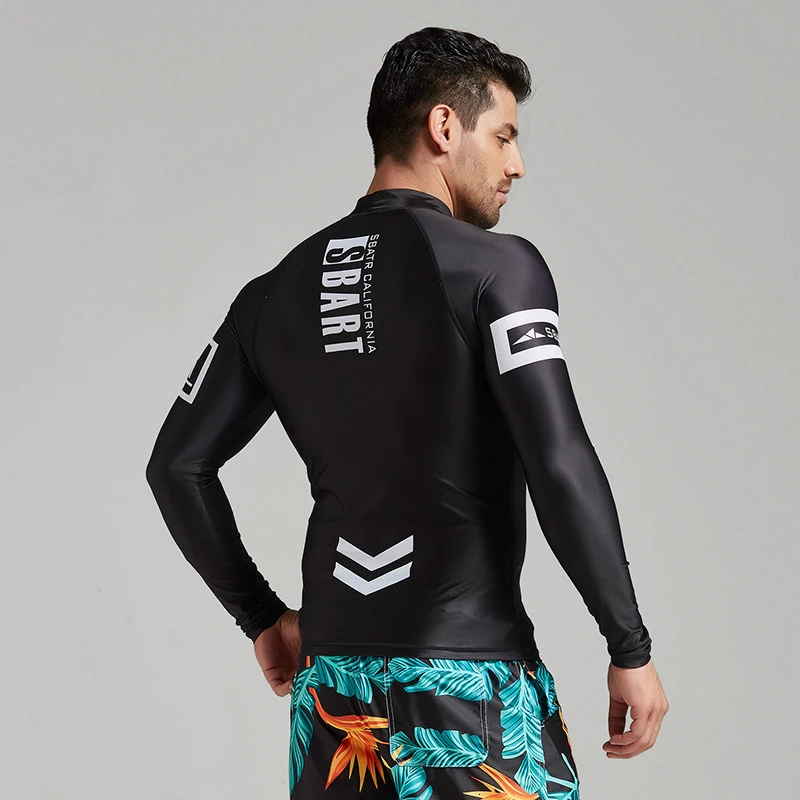 Rashguard мужской купальник с длинным рукавом Windsurf лайкра трико для серфинга УФ рубашка для плавания быстросохнущая паруса одежда для дайвинга футболки