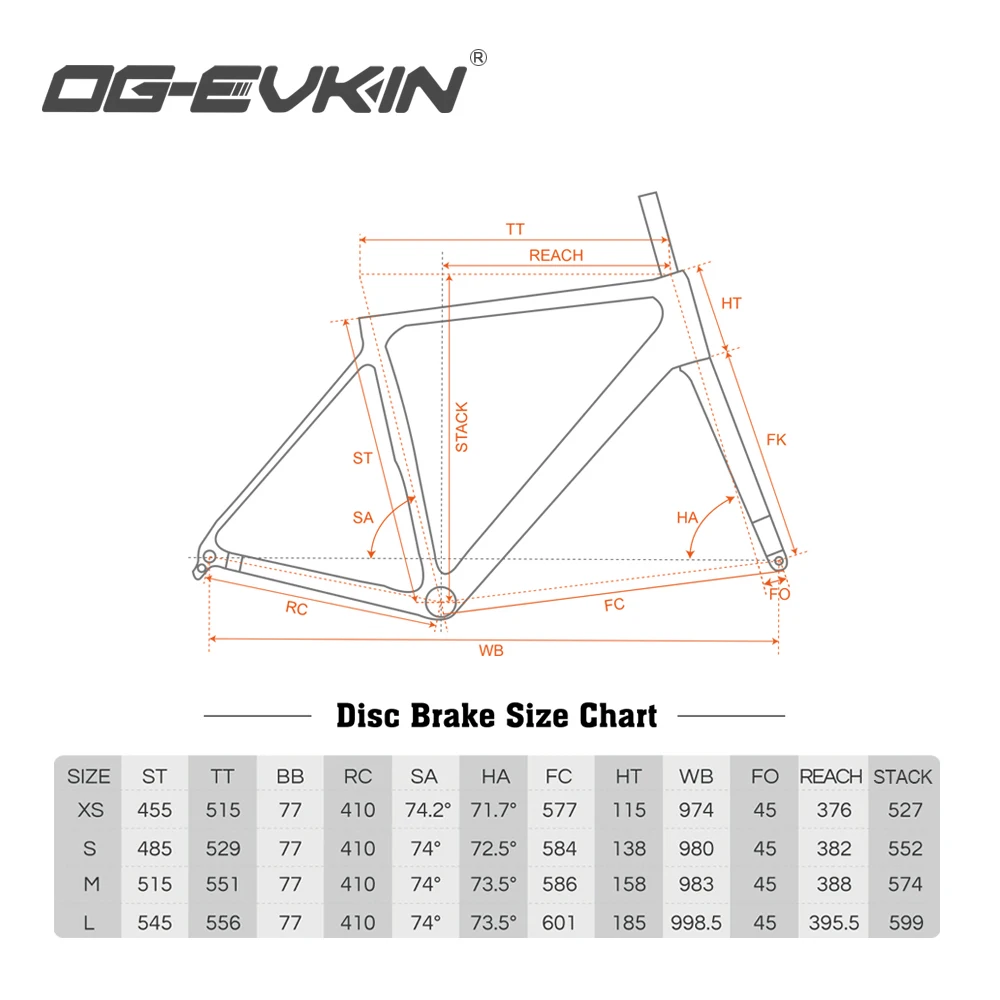 Carbon Road Frame Disc Brake BB86 28C 12x100/12x142 Bicycle Frame Di2/Mechanical Road Bike Frameset OG-EVKIN CF-025 bicycle parts,bicycle frame