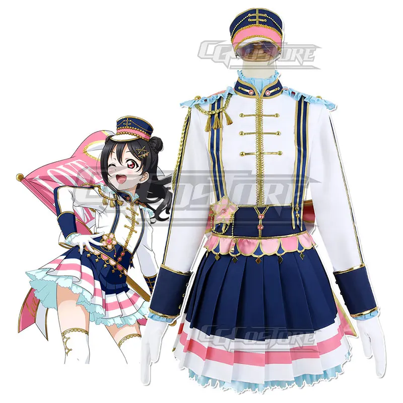 

LoveLive Otonokizaka High School Yazawa Nico Cosplay Costume Anime Dresses Christmas Halloween Freeshipping CG1115CZH