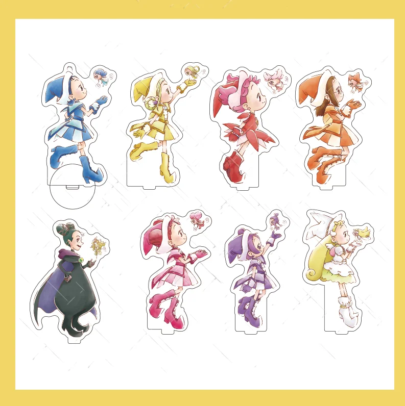 

Anime Magical DoReMi Afternoon Tea Harukaze DoReMi Acrylic Figure Stand Figure Brinquedos Kids Gift Toy 9935