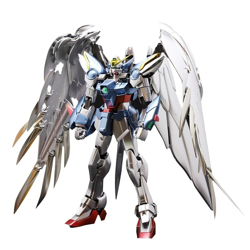 BANDAI MG 1/100 XXXG-00W0 крыло Гандам ноль металл с гальваническим покрытием Цвет фигурка модель модификации