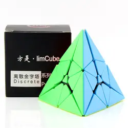 Оригинальный высококачественный Fangshi F/S limCube дискретный волшебный куб Pyraminxeds 3x3 Пирамида скоростная головоломка Рождественский подарок