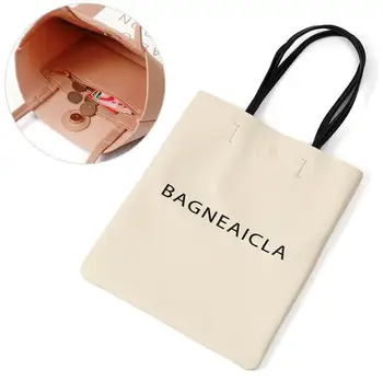 

2020 Korean version handbag mix with contrast color student's one shoulder women's bag Pu women's shopping bag