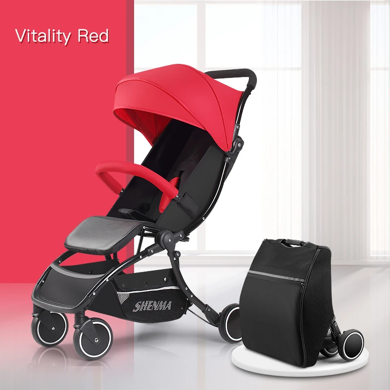 

Baby stroller ultra light can sit reclining child pocket umbrella simple folding portable baby stroller