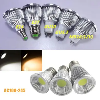 

Bright 6W Dimmable COB Spotlight G10 E27 Bulb Replace Halogen AC100-245V
