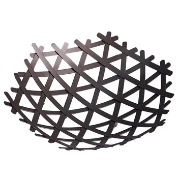 

Iron Snacks Dried Fruit Storage Basket Living Room Office Coffee Table Decoration Furnishings Tray
