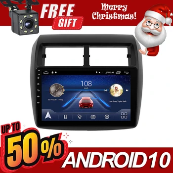 

2 Din Car Radio Navigation GPS Bt Player 9 Inch Screen For TOYOTA WIGO 2012-2016 Android 10 Stereo Head Unit WIFI Autoradio