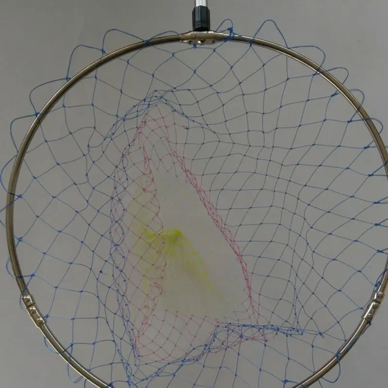 Fishing Net 35cm 40cm 50cm Depth Nylon Collapsible Rhombus Mesh Hole Folding