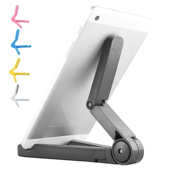 

Plastic Tablet Stand Holder Foldable Adjustable Angle Support Bracket Mount for iPad huawei kindle e-book PC Mobile Phone Holder