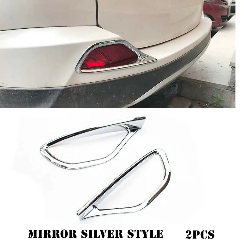 ABS Chrome для Toyota RAV4 2016 2017 2018 задние фары чехлы фар рамка отделка Стайлинг автомобиля