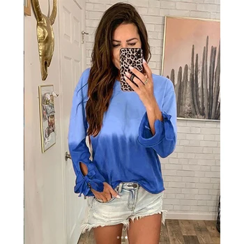 

women sweatshirts Lace Up Patchwork Pullover NEW Sweatshirt Pullover Jumper Sweatshirt Tops