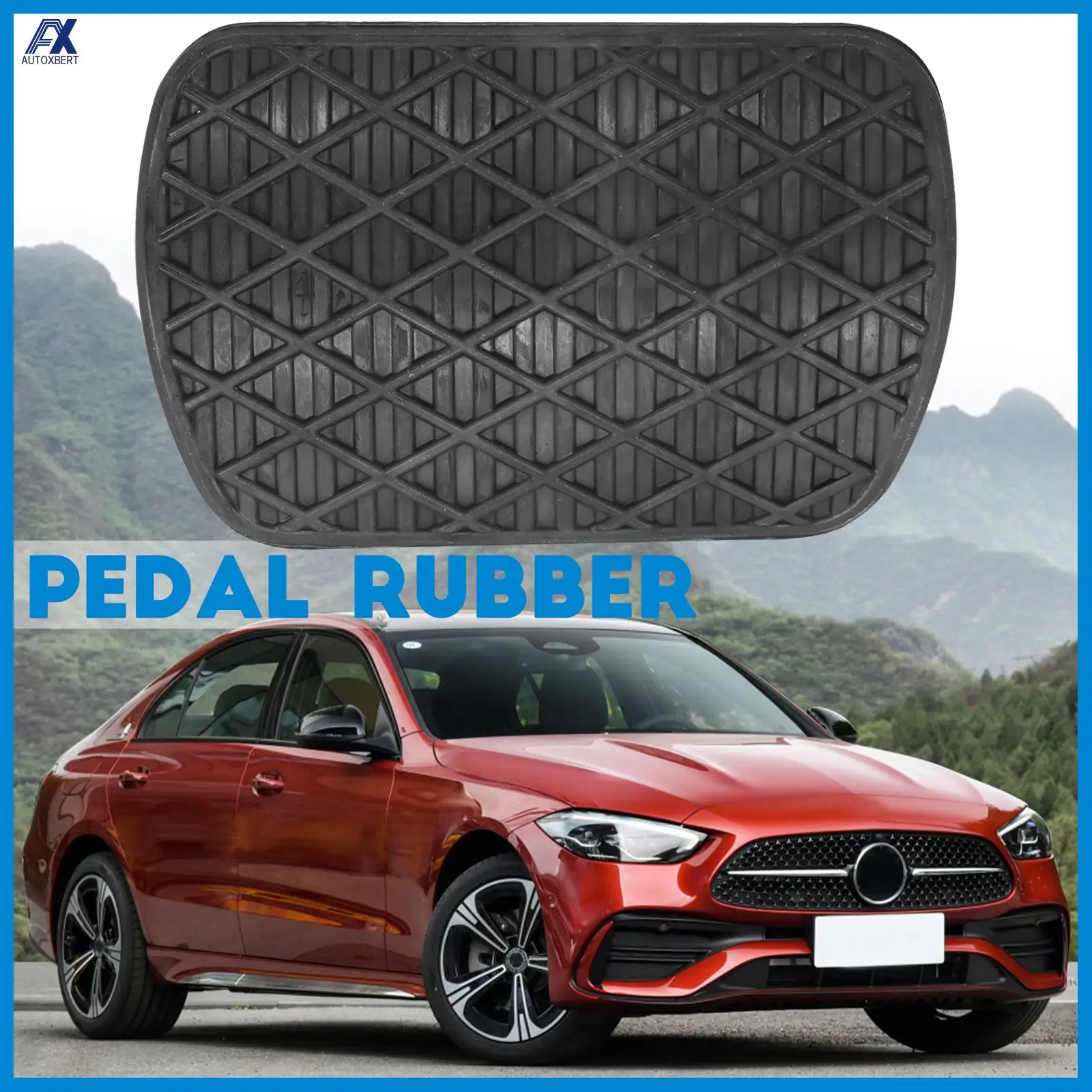 Coperchio Pedale Freno In Gomma Di Ricambio 1232910082 – Compatibile Mercedes (190D, 280CE, 300CE, 450SEL, 560SEC E Altri)