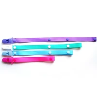 1pcs Baby Pacifier Clip Pacifier Chain with Adapter Ring Dummy Clip Holder For MAM Nipples Chupetas Pacifier Clips Soother 2
