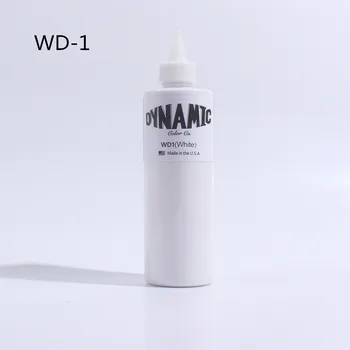 

White dynamic WD-1 tattoo ink, permanent makeup tattoo, artistic body painting and white tattoo ink.