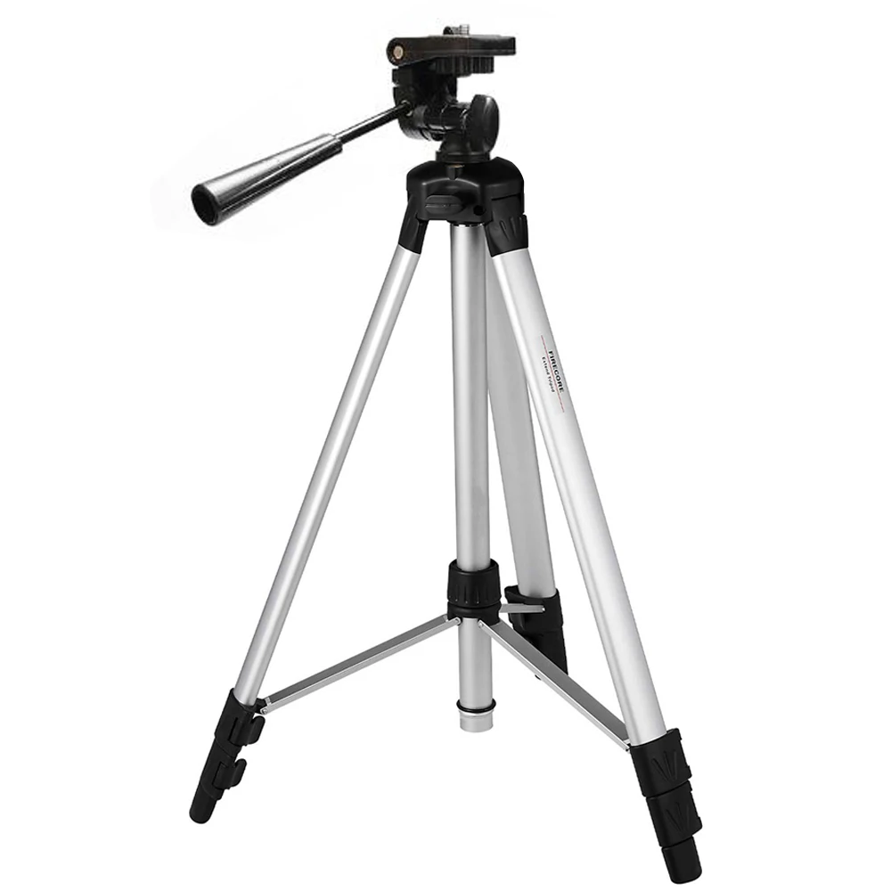 

FIRECORE 1.56M Tripod 1/4" Photography Tripod Stand with Rotating Table Adjustable Extension Height Bracket For Laser Level