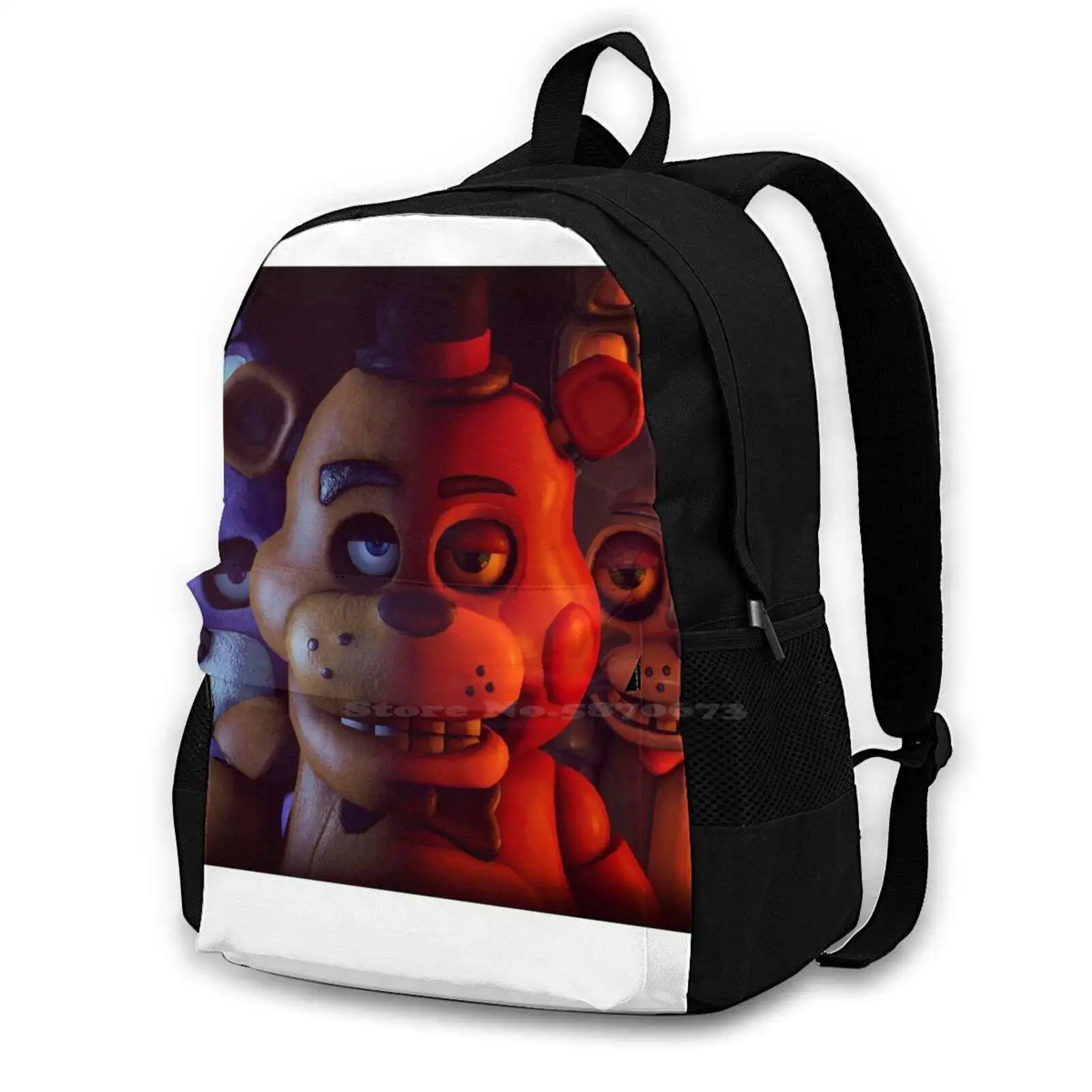 Five Nights At 'S Fashion borse zaini Fnaf Fazbear Bonnie Chica Foxy  Animatronics videogiochi Gaming Animatronics Pizza|Backpacks| - AliExpress