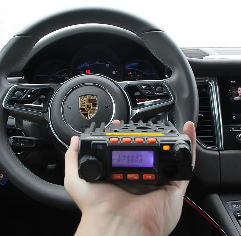 Original Mini Mobile Radio Dual Band QYT KT-8900 25W Walkie Talkie 136-174MHz 400-480Mhz Mobile Transceiver