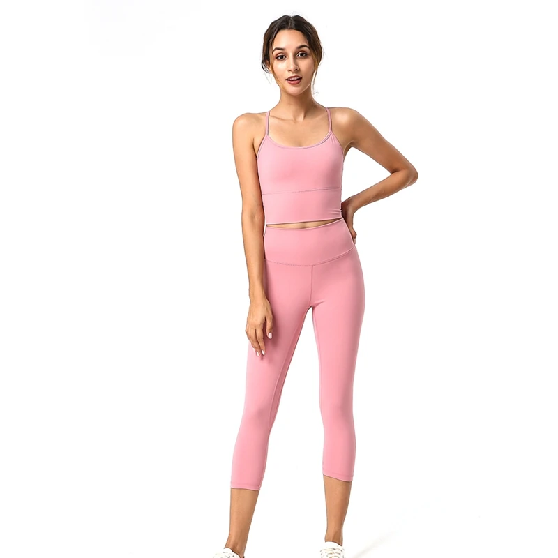 

Fashion Sports Camisole Women Lady Cross-back Bra Vest Tank Top Underwear Fitness Apparel Clothing For Yoga Running New