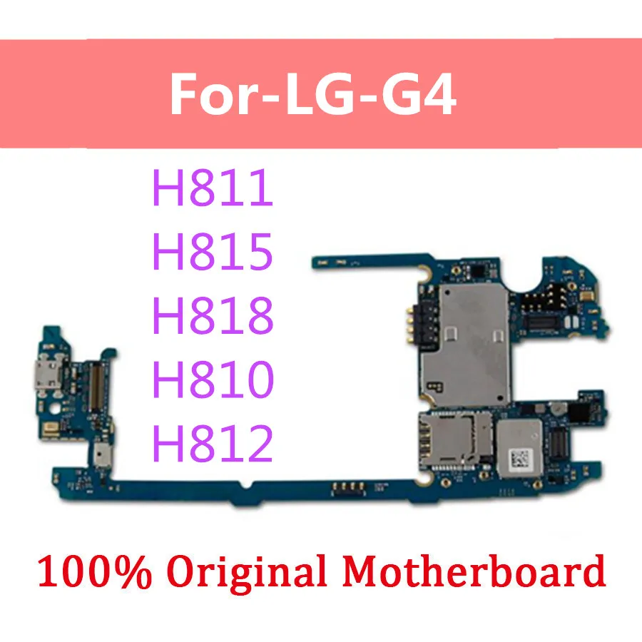 Оригинал для LG G4 H810 H811 H812 H815 H818 материнская плата разблокированная с полным чипом