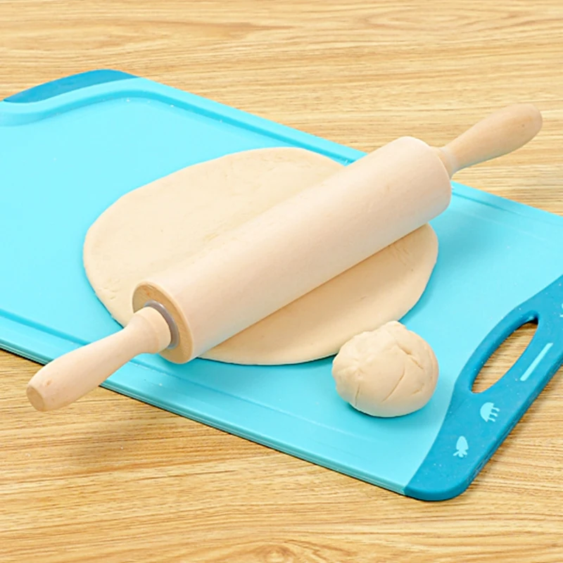 Wood Rolling Pins Noodles Pastry Noodle Sticks Bakery Dumpling Skin Roller Stick Cookie Pin Bakeware Kitchen Dining Bar Gadgets