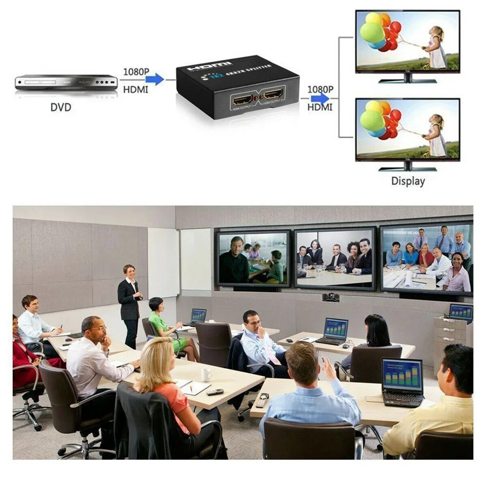 Антенна HDMI сплиттер 1080P DC 5V видео адаптер Сменные аксессуары
