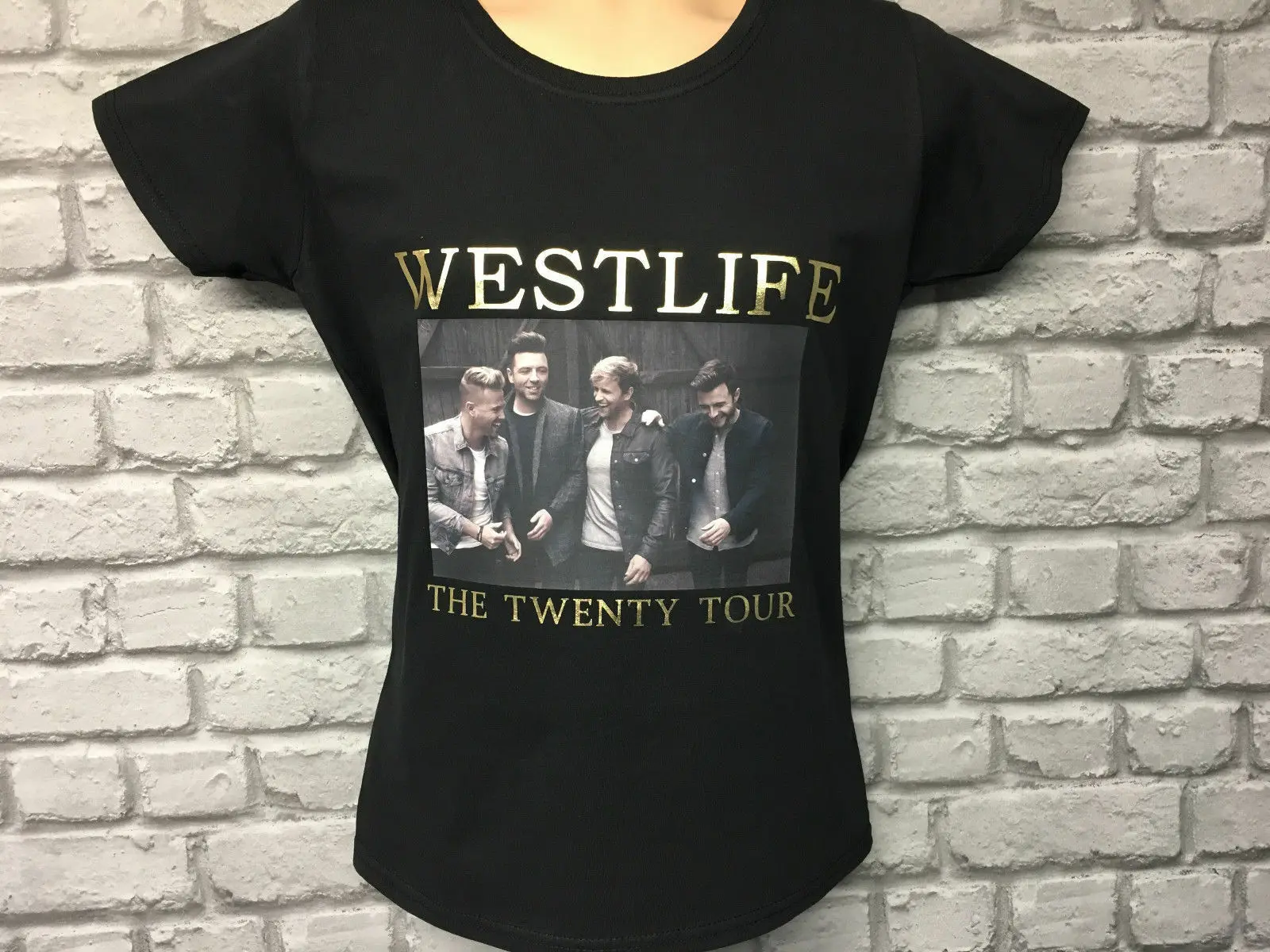 Футболка Westlife The Twenty Tour Размер S до 2XL