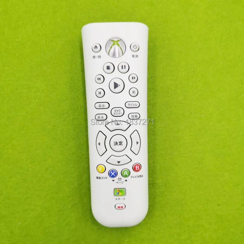 Comando à distância original novo rc6 para microsoft xbox 360 media