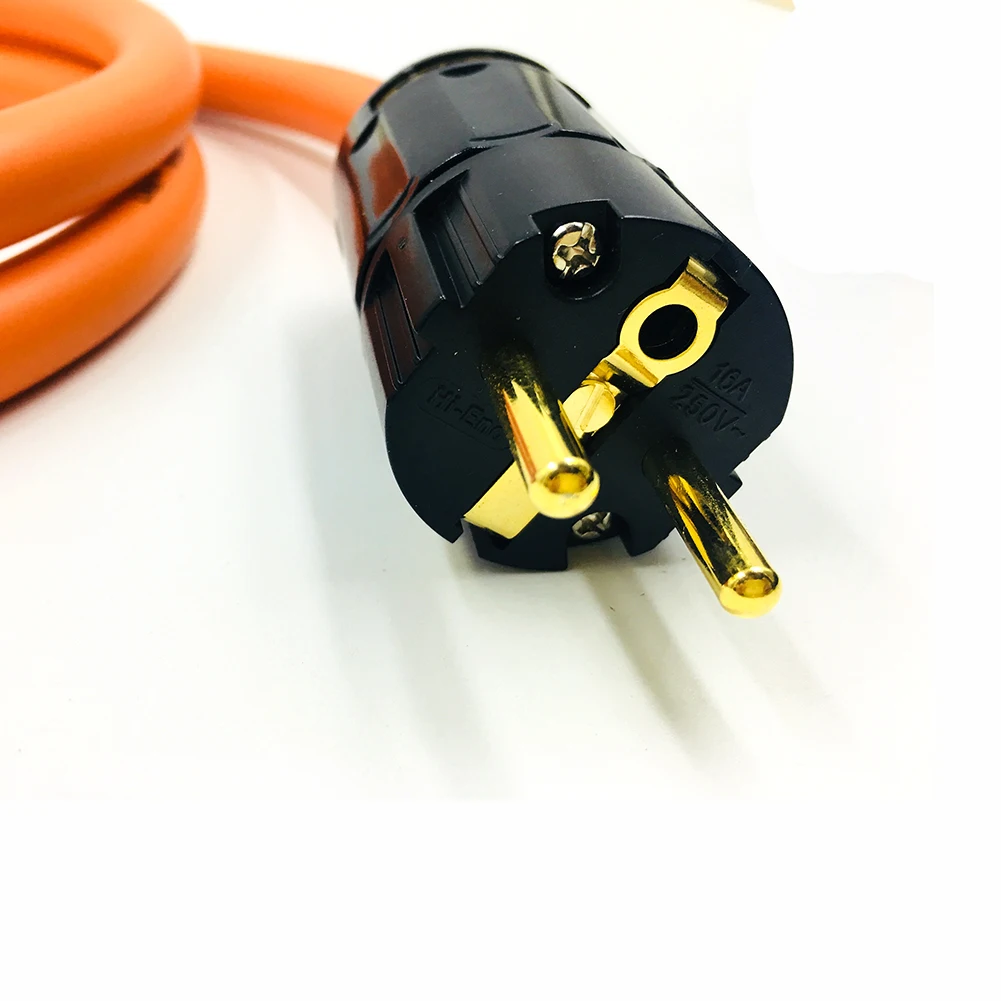 Hifi Linn K800 5N OCC Версия ЕС шнур питания кабель с рис. 8 IEC гнездо аудиофильский Hi