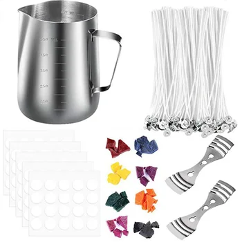 

DIY Candle Making Kit,Home DIY Candles Craft Tools Candle Wick Candle Making Tool Suitable for Beginner Candle Making