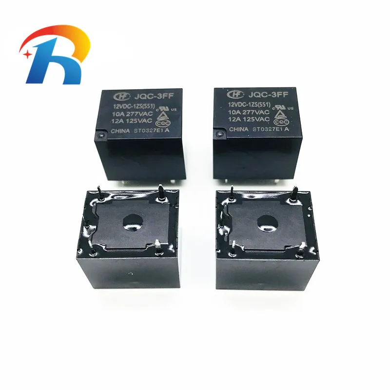 Бесплатная Доставка 10 шт. 100% новый Hongfa реле JQC-3FF-012-1ZS 5PIN набор преобразования