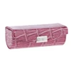 Soft PU Leather Alligator Textured Lady Lipstick Holder Case with Mirror 2