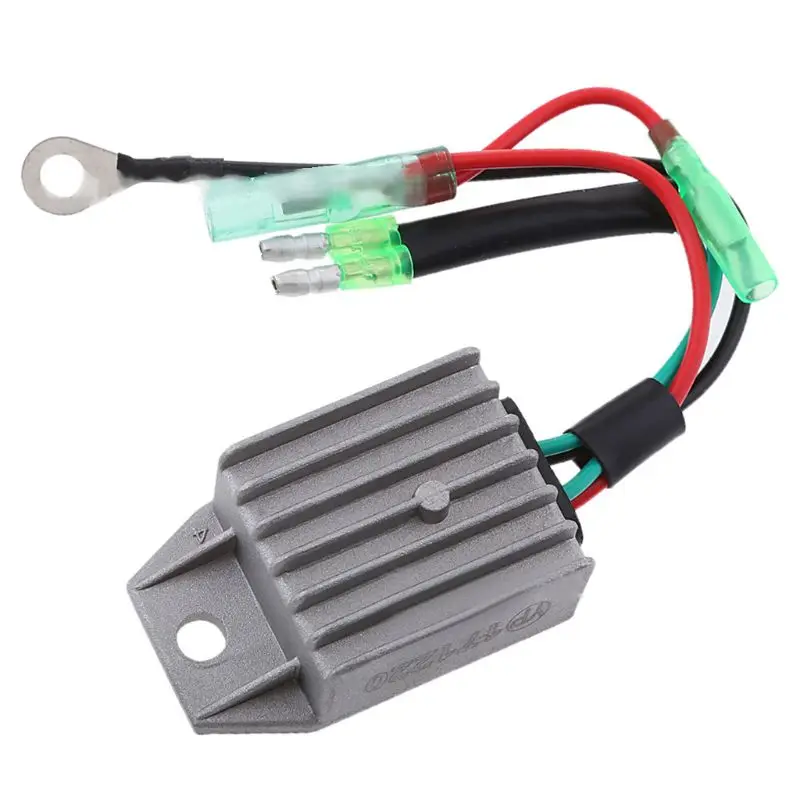 Voltage Regulator Rectifier Motorcycle Boat Motor 2-Stroke Motor Outboard Engine Scooter Moped Suitable for Yamaha 15HP