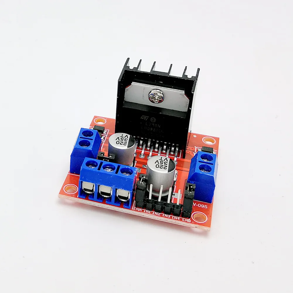 DC stepper motor L298N driver board module robot intelligent car | Обустройство дома