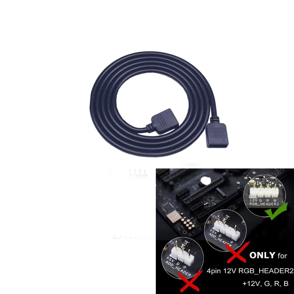 M / b Rgb Aura Sync Jst Sm Adaptateur Câble, Transfert vers 12V 4pin Rgb et  5v 3pin Argb, Jst-3p Sm3p Sm4p El Wire Cord, mâle / femelle