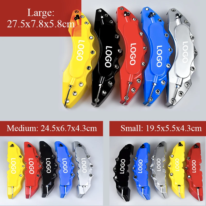 2Pcs S/M/L Size 3D ABS Car Brake Caliper cover disc shell For SAIL LOVA AVEO CRUZE EPICA CAPTIVA MALIBU CAMERO | Автомобили и