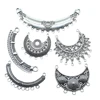 3pcs/lot Antique Silver Color Necklace Connector Charms Pendant Jewelry Connector Charms For Necklace Jewelry Making ► Photo 2/2