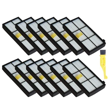 

12 Pack Hepa Filter Filters Replacement for Irobot Roomba 800 Series 870 880 Robotic Vacuum Parts