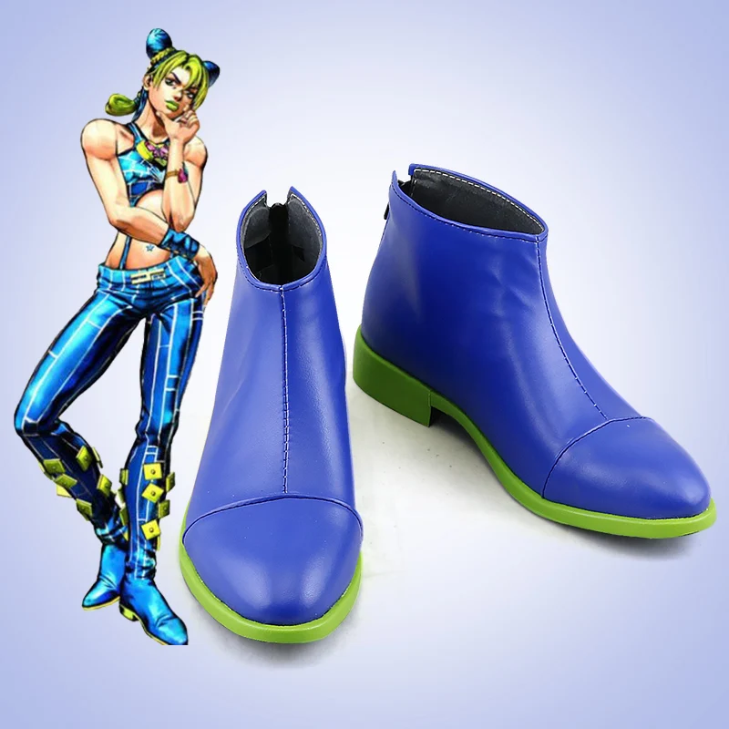 Аниме JOJO'S невероятное приключение Jolyne Cujoh обувь Костюмы для косплея на заказ