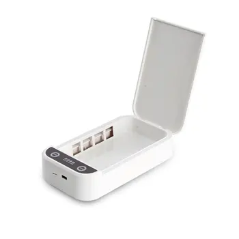 

Uv Disinfection Box Dust Removal Sterilize Cell Phone Key Portable Household Disinfection Machine Sterilizer Storage Box