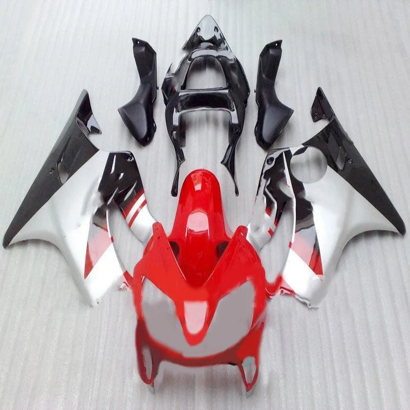 Dor-выхлопных газов для CBR 600 F4i 2001 2002 2003 CBR600 01 02 03 600F4i ABS Пластик Комплект обтекателя