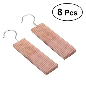 

8Pcs Cedar Hang-Ups Anti Moth Away Repellent for Closets and Drawers