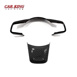Steering Wheel Button Frame Covers - ABS Carbon Fiber/Matte Styling Accessories (Carbon Fiber 3)