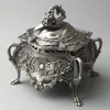 ROSIKING Emboss Alloy Metal Music Box Wind Up and Golden Movement Music Box for Christmas/Birthday/Valentine's Day 4
