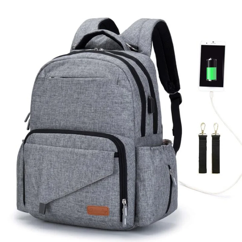 Дорожный рюкзак для мам водонепроницаемая сумка детских подгузников на детскую