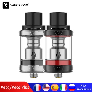 

Original Vaporesso VECO/VECO Plus Tank 2/4ml Top fill 22mm Atomizer EUC Coil Smoking Vaporizer Tank for Vape Luxe GEN Veco Kit