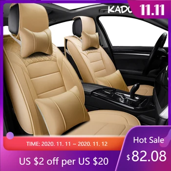

KADULEE pu leather Universal Car Seat covers for Lexus all models nx lx470 gx470 ES IS RX GX GTH LX car styling auto accessories