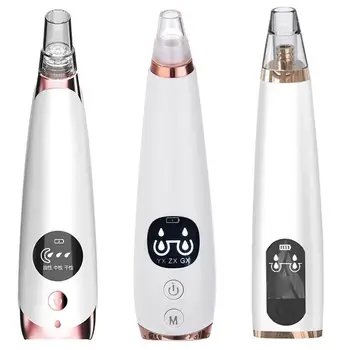 

USB Charging Face Cleaner T Zone Vacuum Acne Pimple Blackhead Remover Cleaning Suction Tool Dermabrasion Machine