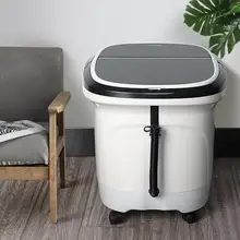 Полностью автоматическая Ванна для ног, электрический массаж, ванна для ног с подогревом, терапия ног, домашняя постоянная температура, глубокая ванна, то же самое