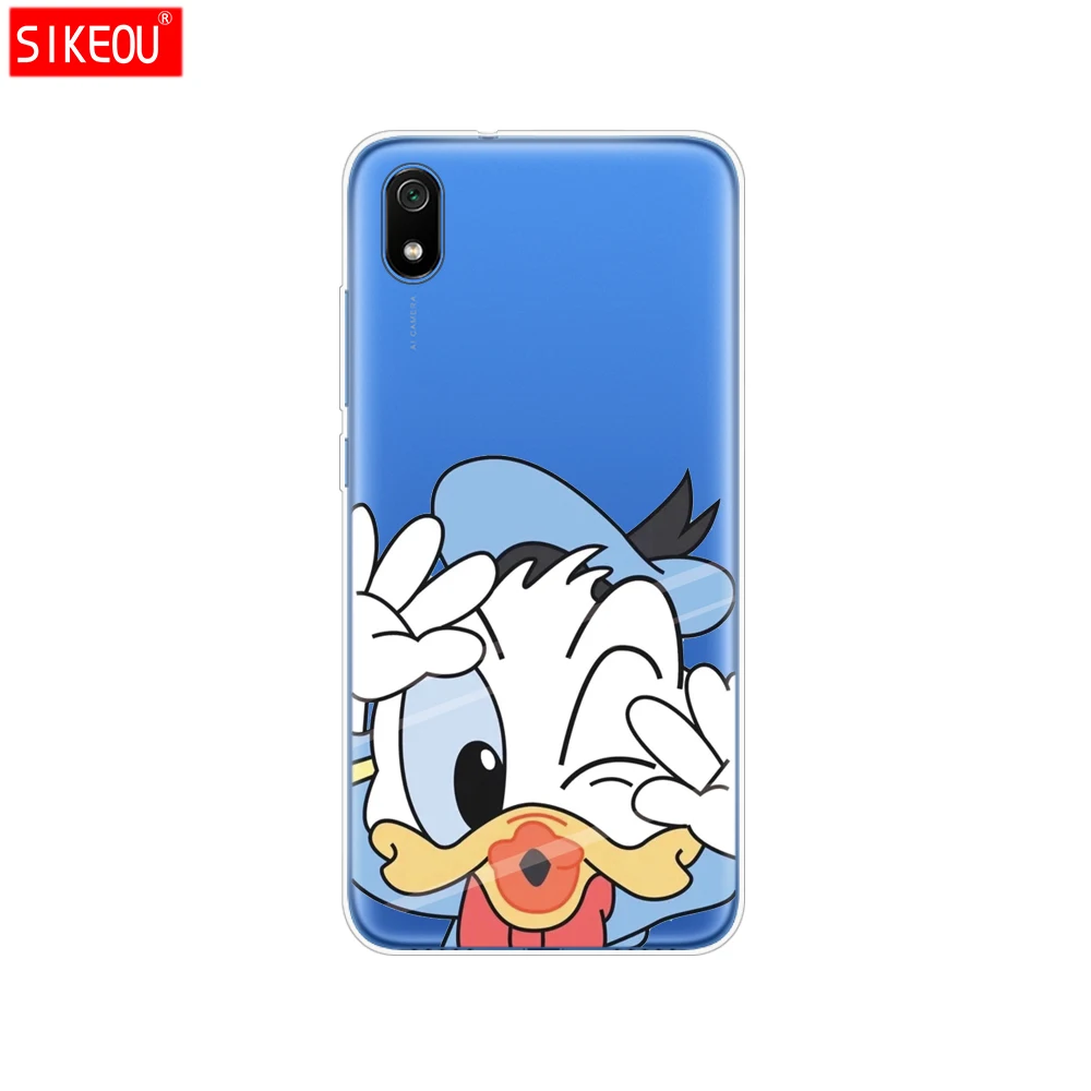 Силиконовый чехол для xiaomi redmi 7a, чехлы с полной защитой, мягкая задняя крышка из ТПУ для redmi 7 a, бампер hongmi 7a, чехол для телефона - Цвет: 33730